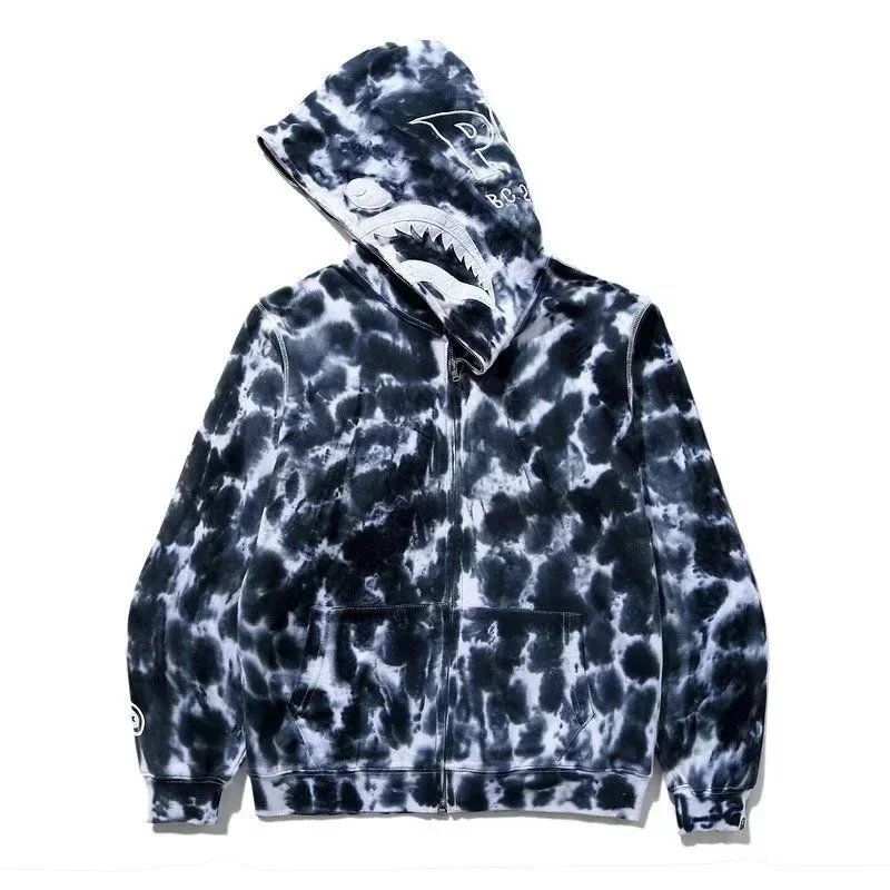 - Kakobuy Bape Shark Head Multicolor Hoodie