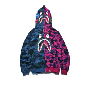 Kakobuy Bape Shark Head Multicolor Hoodie