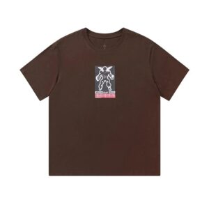 Kakobuy TravisScott Cactus jackBlackoutTee Collaboration Short Sleeve