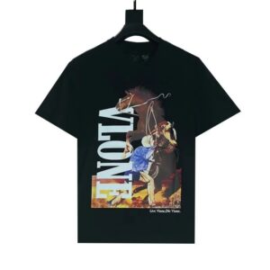 Kakobuy VLONE Western cowboy short sleeve T-shirt for couples