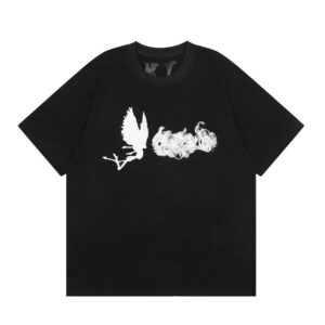 Kakobuy VLONE high quality smoke v-shirt with short sleeves