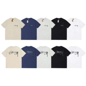 Kakobuy Stussy Mercury Printed Crew T-Shirt