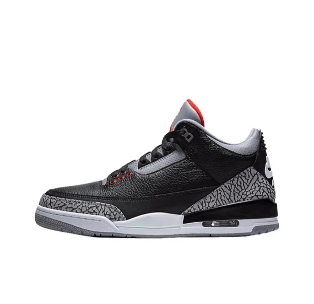- Kakobuy AIR Jordan 3 basketball shoeBlack cement