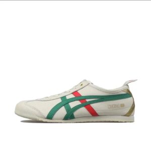 Kakobuy Onitsuka Tiger EspadrillesWhite Green Gold Tail-Original Shoe Quality Genuine Leather