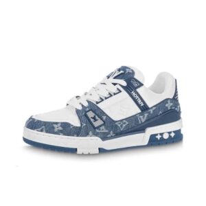 Kakobuy Louis Vuitton trainer sneakers White Blue