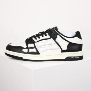 Kakobuy AmiriSkeleton Low-Skel top Sneakers regular white bone velvet tail