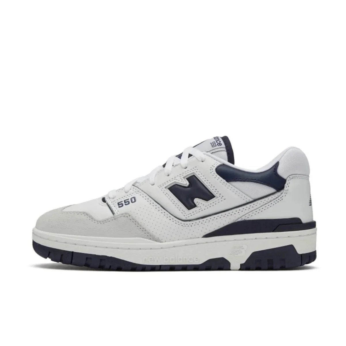- Kakobuy New Balance 550 sneakers light gray navy blue
