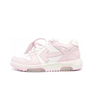 Kakobuy off-whtitle Arrowhead Symbol Vintage Sneakers White-Pink White