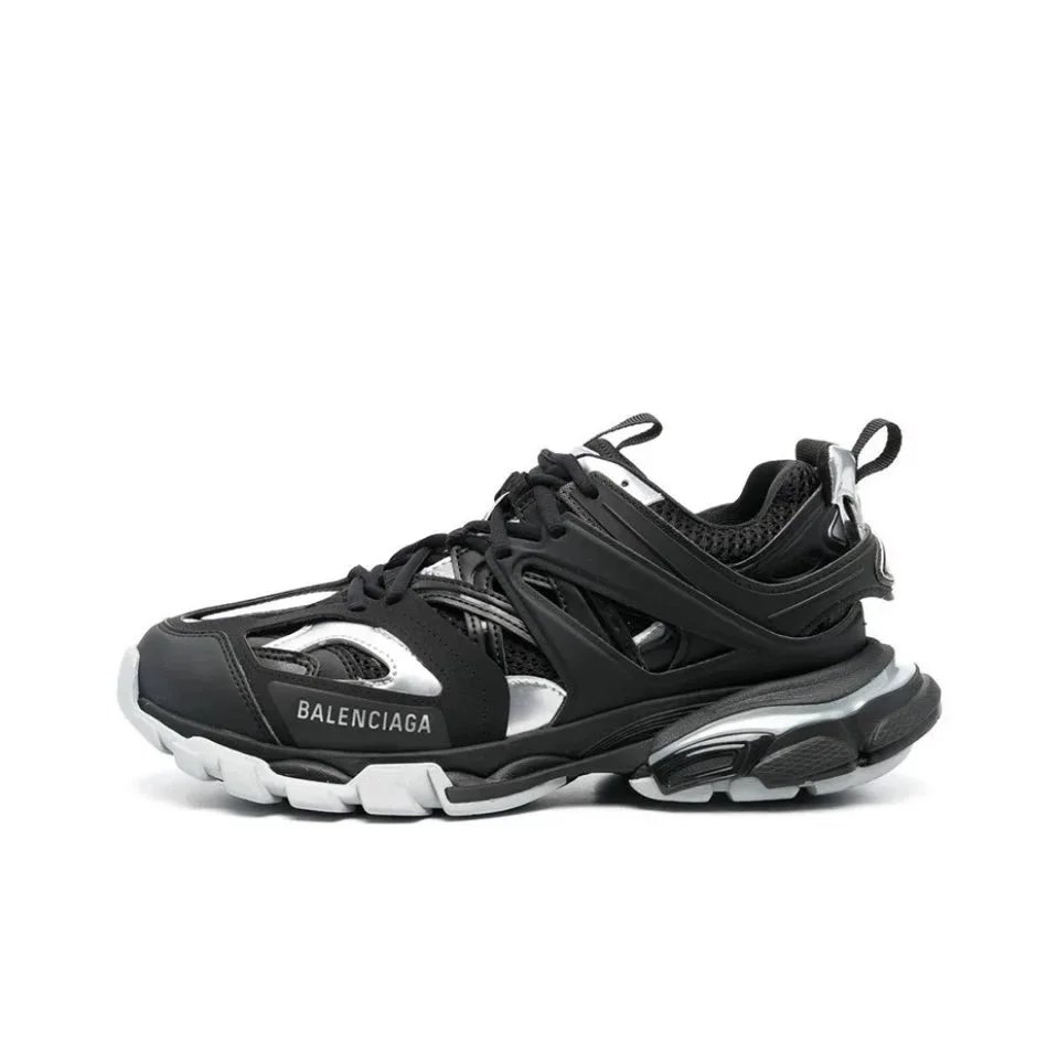 - Kakobuy balenciaga track casual sneakers Black silver