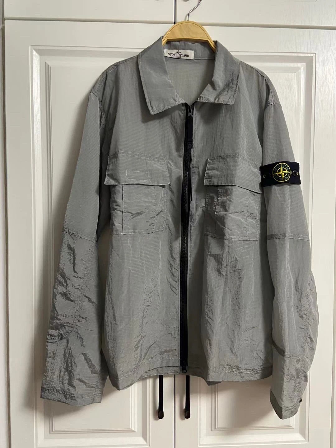 - Kakobuy Stone Island Nylon Meatl Metallic Nylon Skinsuit