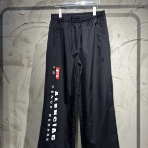 Kakobuy Balenciaga 25SS 82 Triple Patchwork Red Double Ring Print Pants