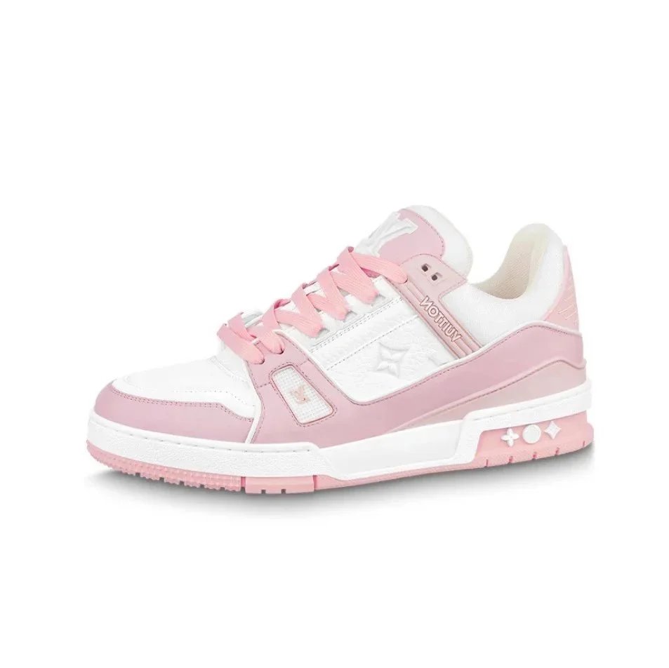 - Kakobuy Louis Vuitton trainer sneakers Pink