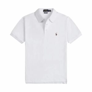 Kakobuy Ralph Lauren Henley Collar Embroidered Logo T-Shirtwhite
