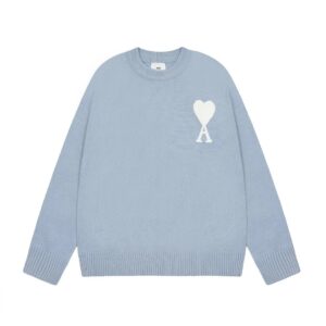 Kakobuy Ami Big Heart Classic Jacquard Sweater