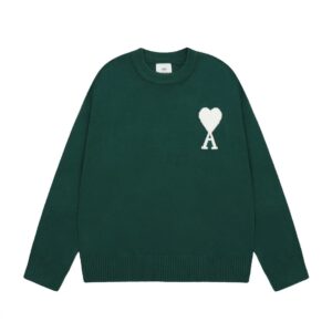 Kakobuy Ami Big Heart Classic Jacquard Sweater