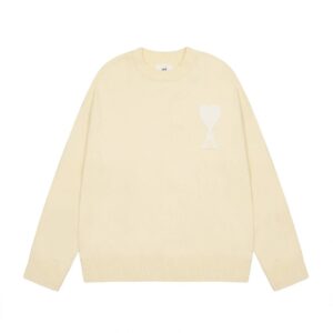 Kakobuy Ami Big Heart Classic Jacquard Sweater