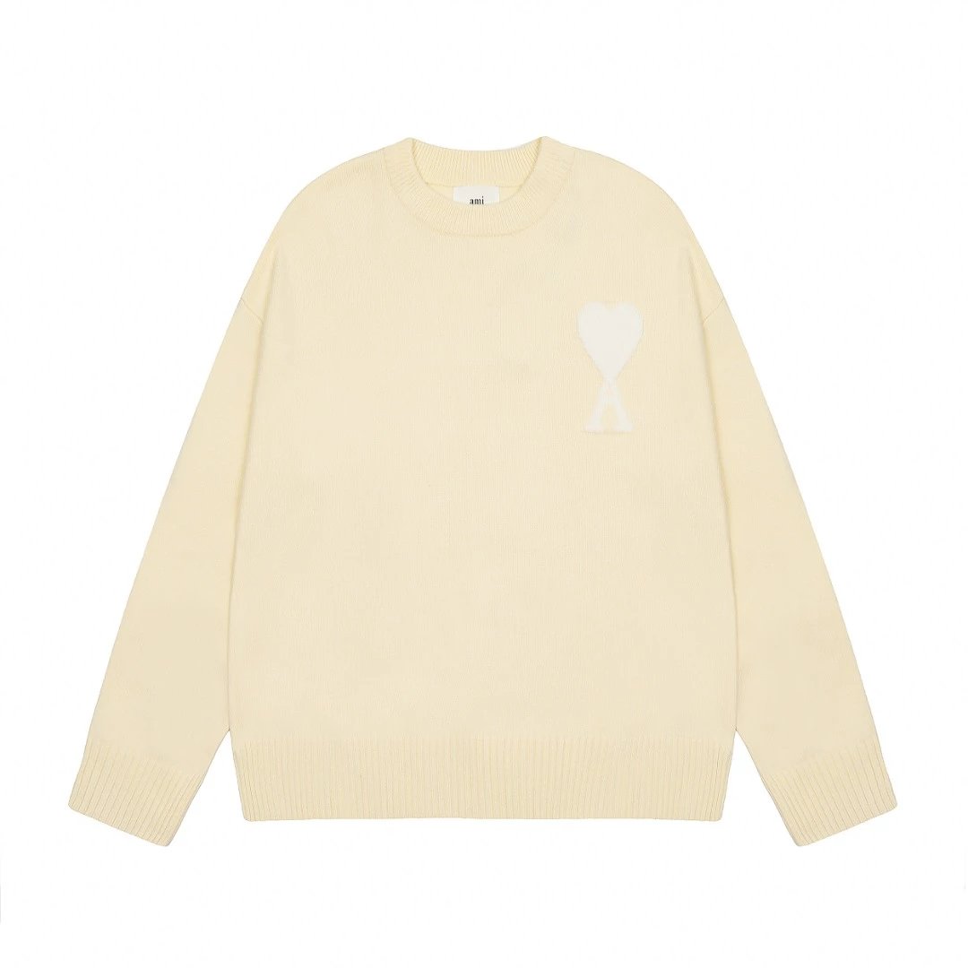 - Kakobuy Ami Big Heart Classic Jacquard Sweater
