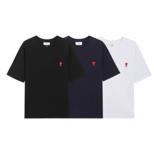 Kakobuy Ami cotton T-shirt small heart logo