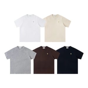 Kakobuy AMI Gold Heart Cotton Short Sleeve