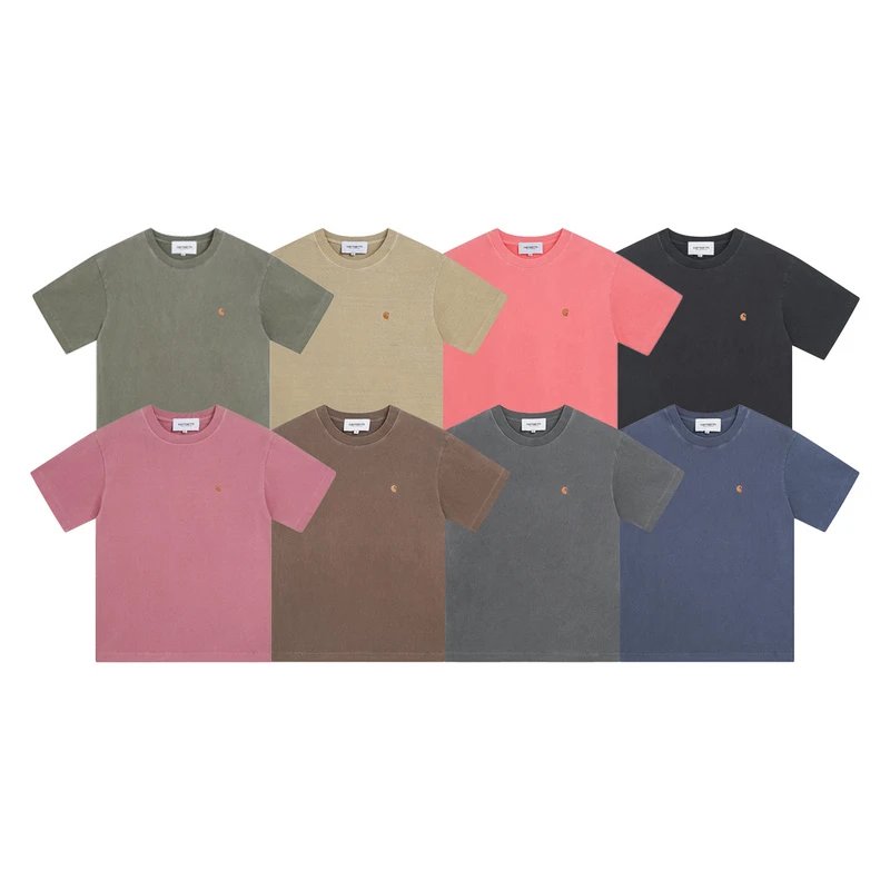 - Kakobuy Carhartt Gold Label Small Logo Casual Half Sleeve