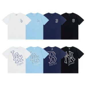 Kakobuy MLB Yankees cotton T-shirt back printed NY big LOGO Hugh