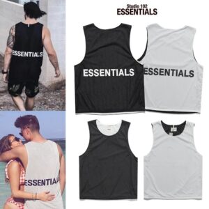 Kakobuy High Street FOG Repeat Line ESSENTIALS Tank Top Summer