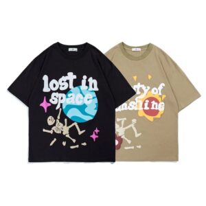 Kakobuy REPRESENT Cotton Short Sleeve T-Shirt Kanye with Bubble Printing