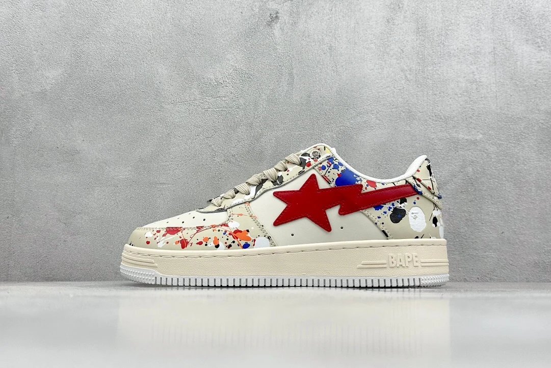 - Kakobuy Bape sk8 Star Logo Loafers 30 Colorways