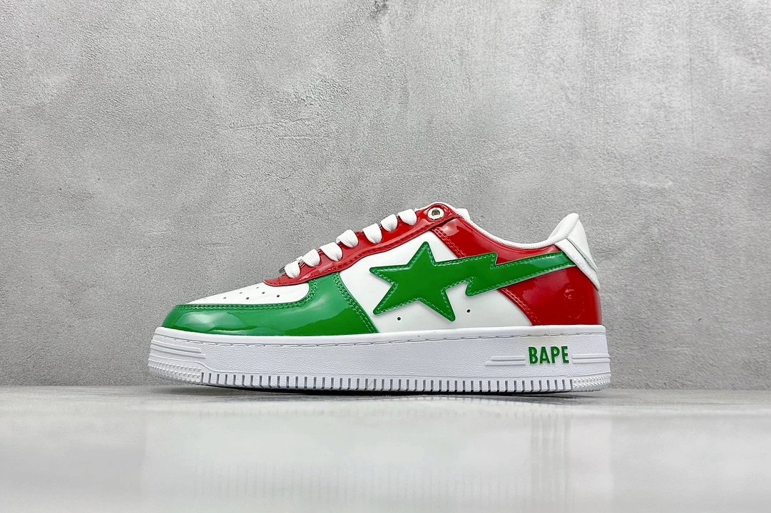 - Kakobuy Bape sk8 Star Logo Loafers 30 Colorways