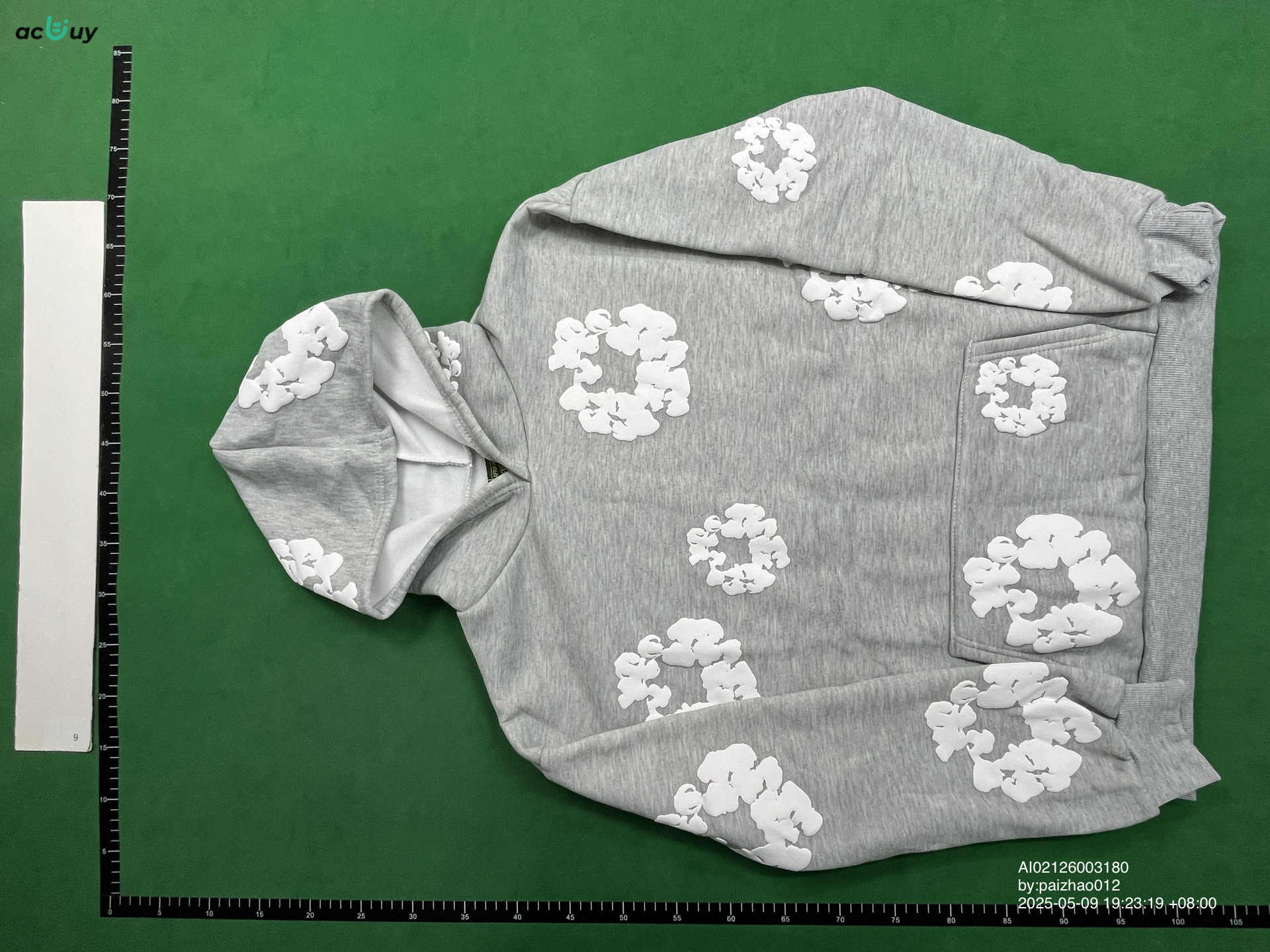 - Kakobuy DENIM TEARS Foam Flower Hoodie Hot!