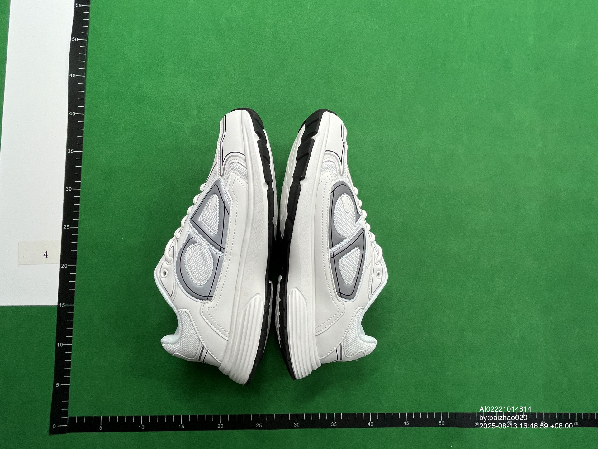 - Kakobuy Dior new matching monogrammed dad shoes B30All white