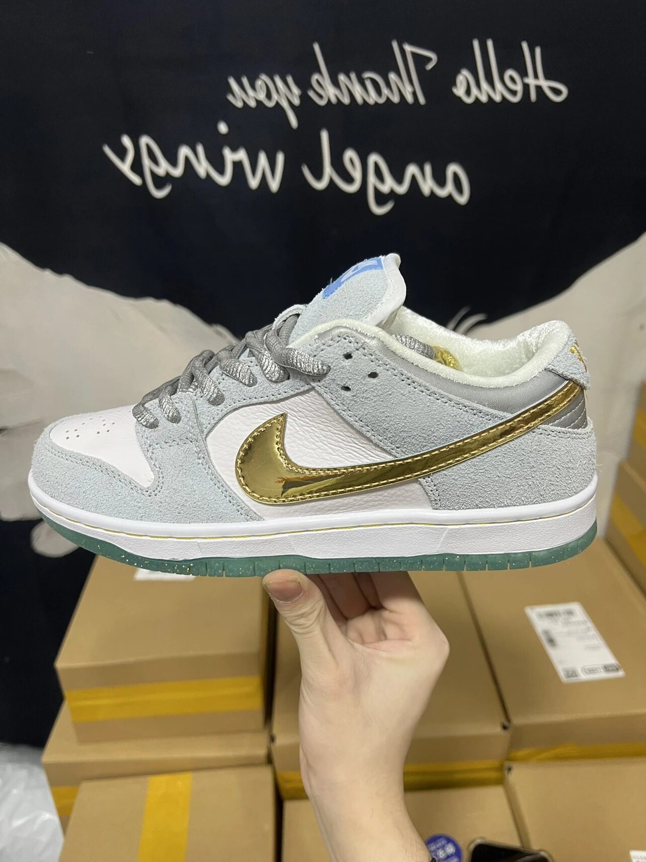 - Kakobuy NIKE SB Dunk Low ProQS Plush Outsole Frozen