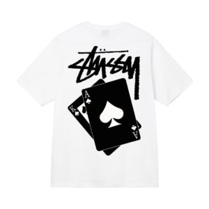 Kakobuy Stussy Playing Cards Printed Cotton Short Sleeve