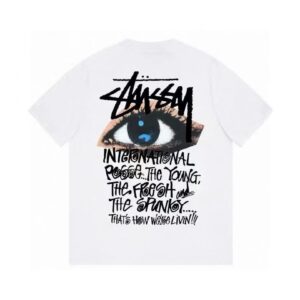 Kakobuy Stussy eye print heavyweight high quality cotton short sleeve