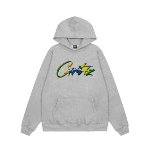 Kakobuy American street style Corteiz hip-hop fleece hoodie set