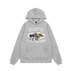 Kakobuy American street style Corteiz hip-hop fleece hoodie set