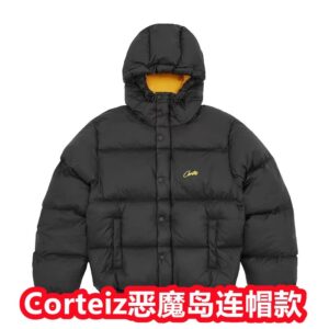 Kakobuy CORTEIZ embroidered hip-hop jacket with small logo and letter L trench coat