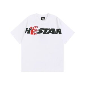 Kakobuy Hellstar High Street American Street Hip Hop Peplum Printed Short Sleeve T-Shirt