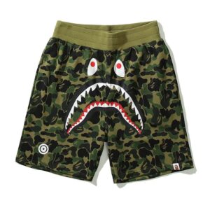 Kakobuy bape shark camouflage casual shorts
