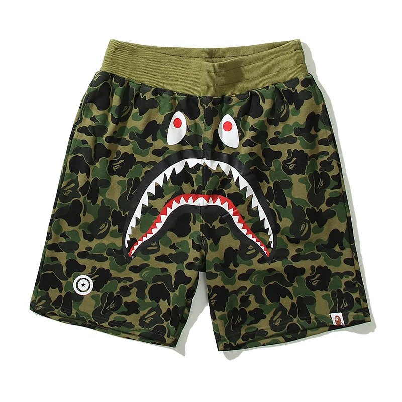 - Kakobuy bape shark camouflage casual shorts