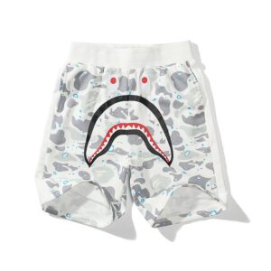 Kakobuy bape shark camouflage casual shorts
