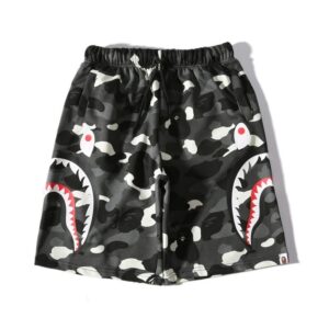 Kakobuy bape shark camouflage casual shorts
