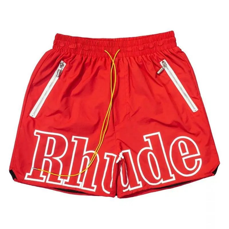 - Kakobuy RHUDE Reflective Alphabet Print Beach Shorts