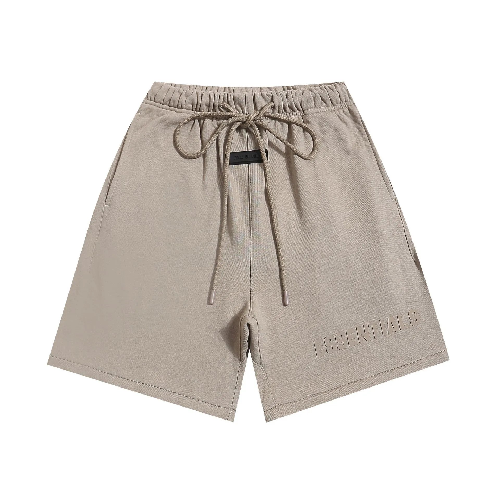 - Kakobuy FOG rethreaded ESSENTIALS embossed single-row monogrammed loose-fitting shorts