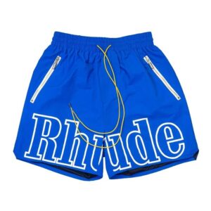 Kakobuy RHUDE Reflective Alphabet Print Beach Shorts