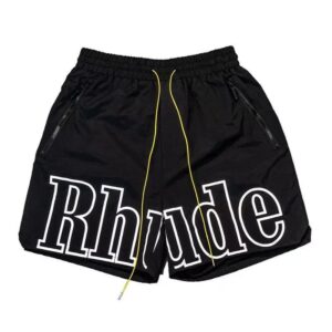 Kakobuy RHUDE Reflective Alphabet Print Beach Shorts