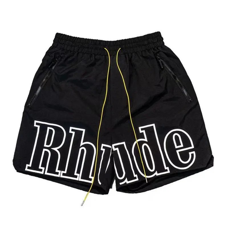 - Kakobuy RHUDE Reflective Alphabet Print Beach Shorts