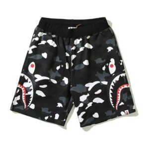 Kakobuy bape shark camouflage casual shorts