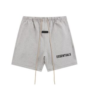 Kakobuy FOG rethreaded ESSENTIALS embossed single-row monogrammed loose-fitting shorts