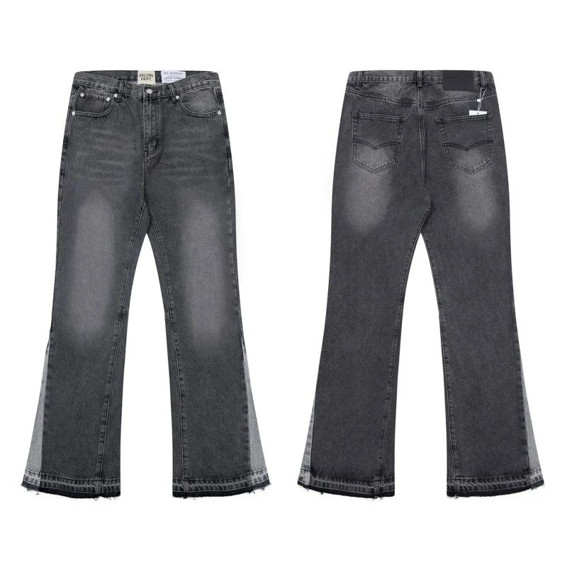 - Kakobuy Gallerydept Vintage Aged Inked Jeans